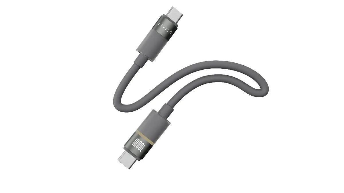 كابل ليفيلو Luno من USB-C إلى USB-C بقدرة 100 واط – متر واحد – تفاصيل المنتج والعبوة