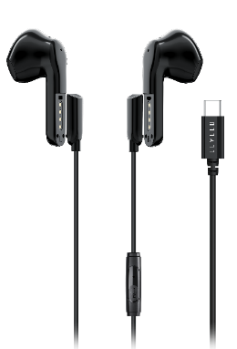 سماعات ليفيلو Soundflex ‏2 في 1 – لاسلكية وسلكية USB-C – تفاصيل المنتج والعبوة