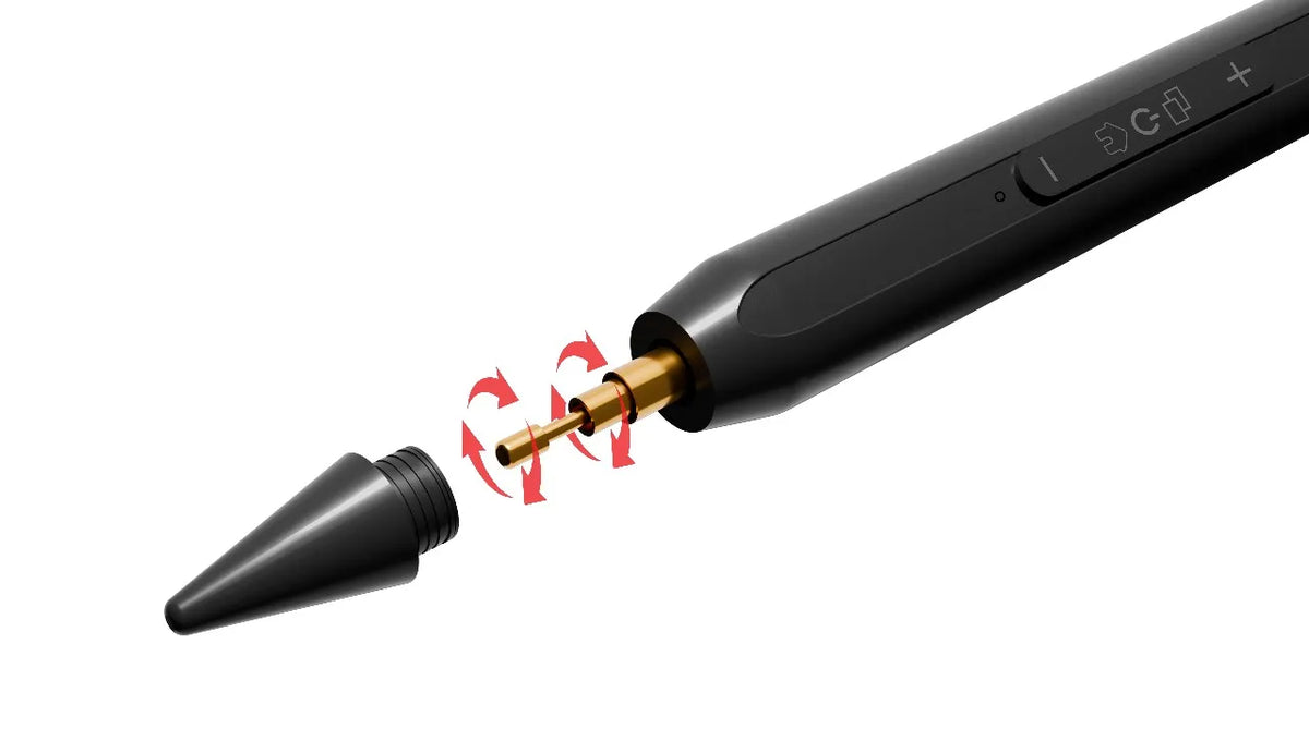 قلم ليفيلو Skywrite Versa للآيباد مع أزرار اختصار – تفاصيل المنتج والعبوة