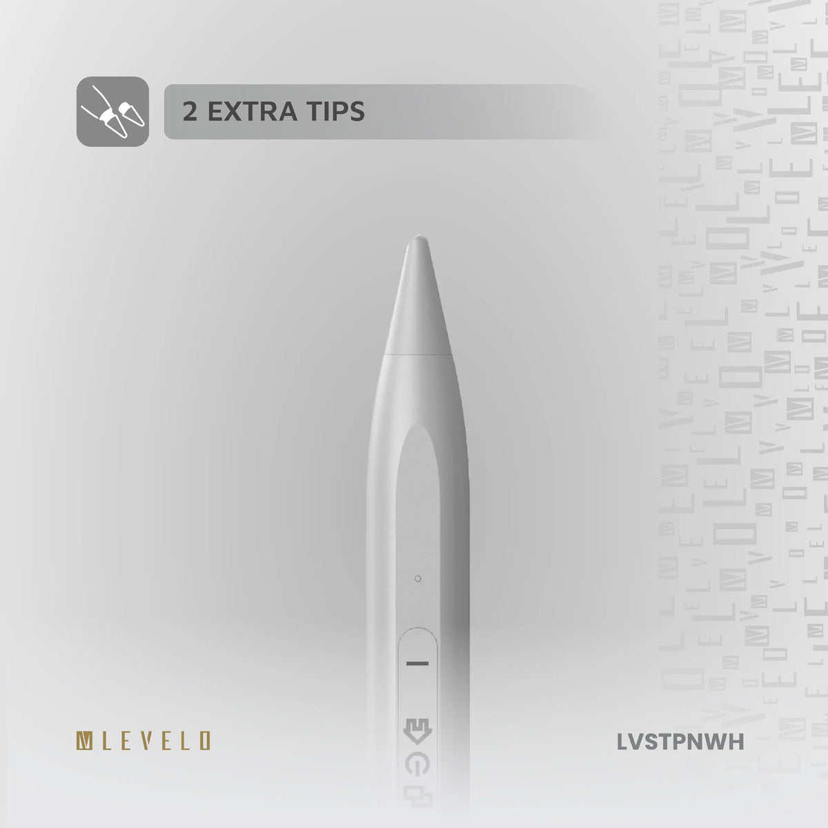 قلم ليفيلو Skywrite Versa للآيباد مع أزرار اختصار – تفاصيل المنتج والعبوة