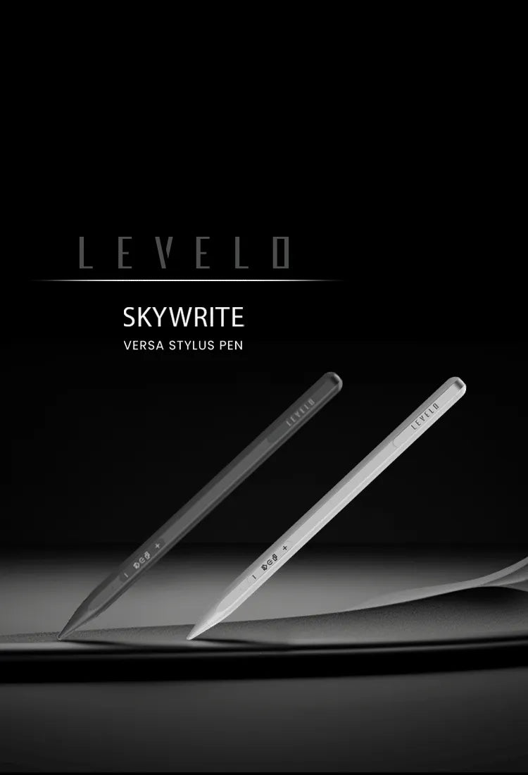 قلم ليفيلو Skywrite Versa للآيباد مع أزرار اختصار – تفاصيل المنتج والعبوة