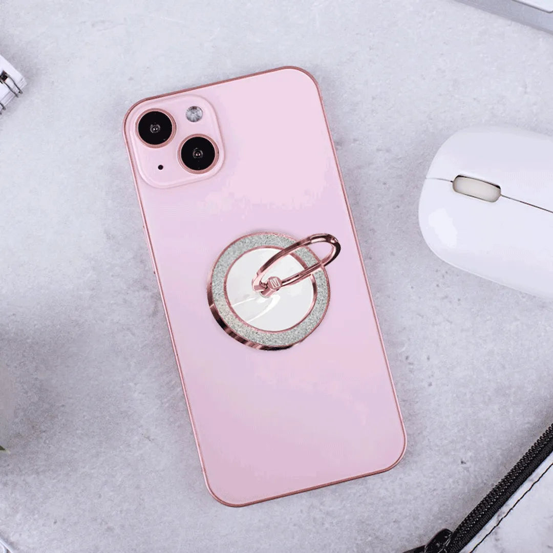 حامل هاتف مغناطيسي ليفيلو Nova Glitter متوافق مع MagSafe – تفاصيل المنتج والعبوة