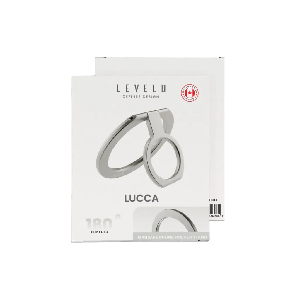 حامل هاتف مغناطيسي ليفيلو Lucca متوافق مع MagSafe – تفاصيل المنتج والعبوة