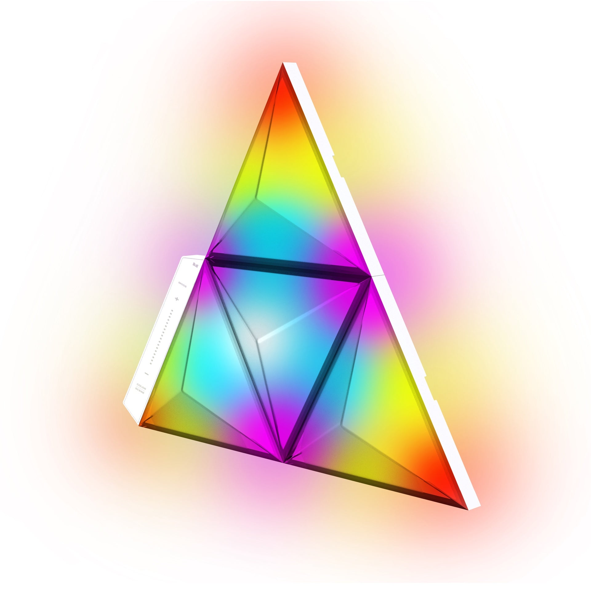 Monster Smart Illuminessence Prism 3D LED Art Panels Starter Kit (4-Pack)