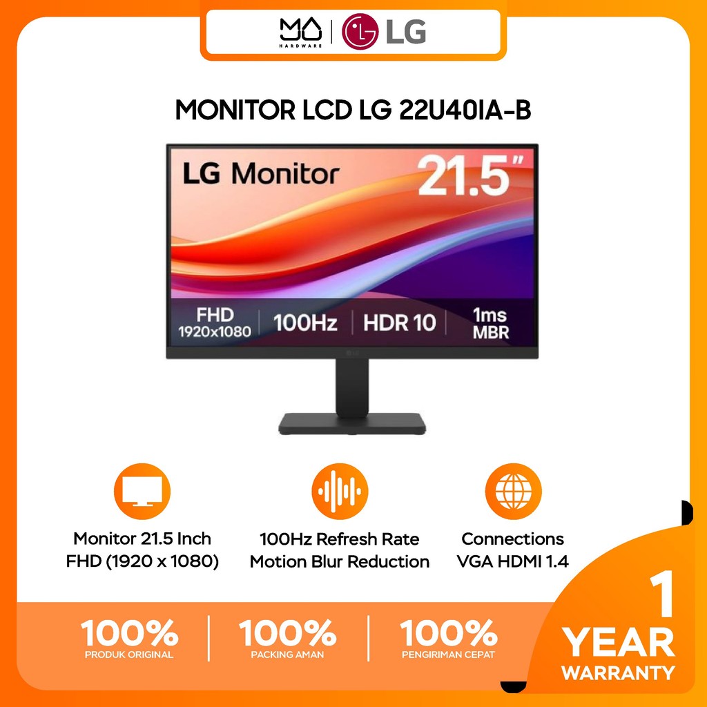 LG 22U401A-B شاشة، 22 بوصة - صورة 5