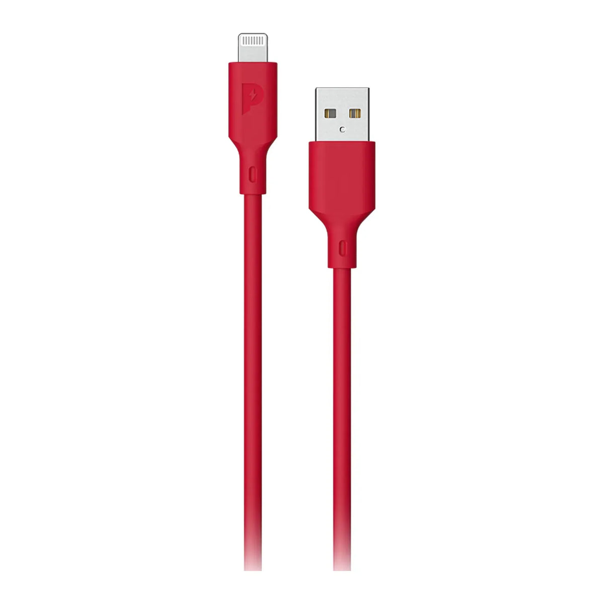 Powerology Basic Lightning Cable (1.2 M) - Red