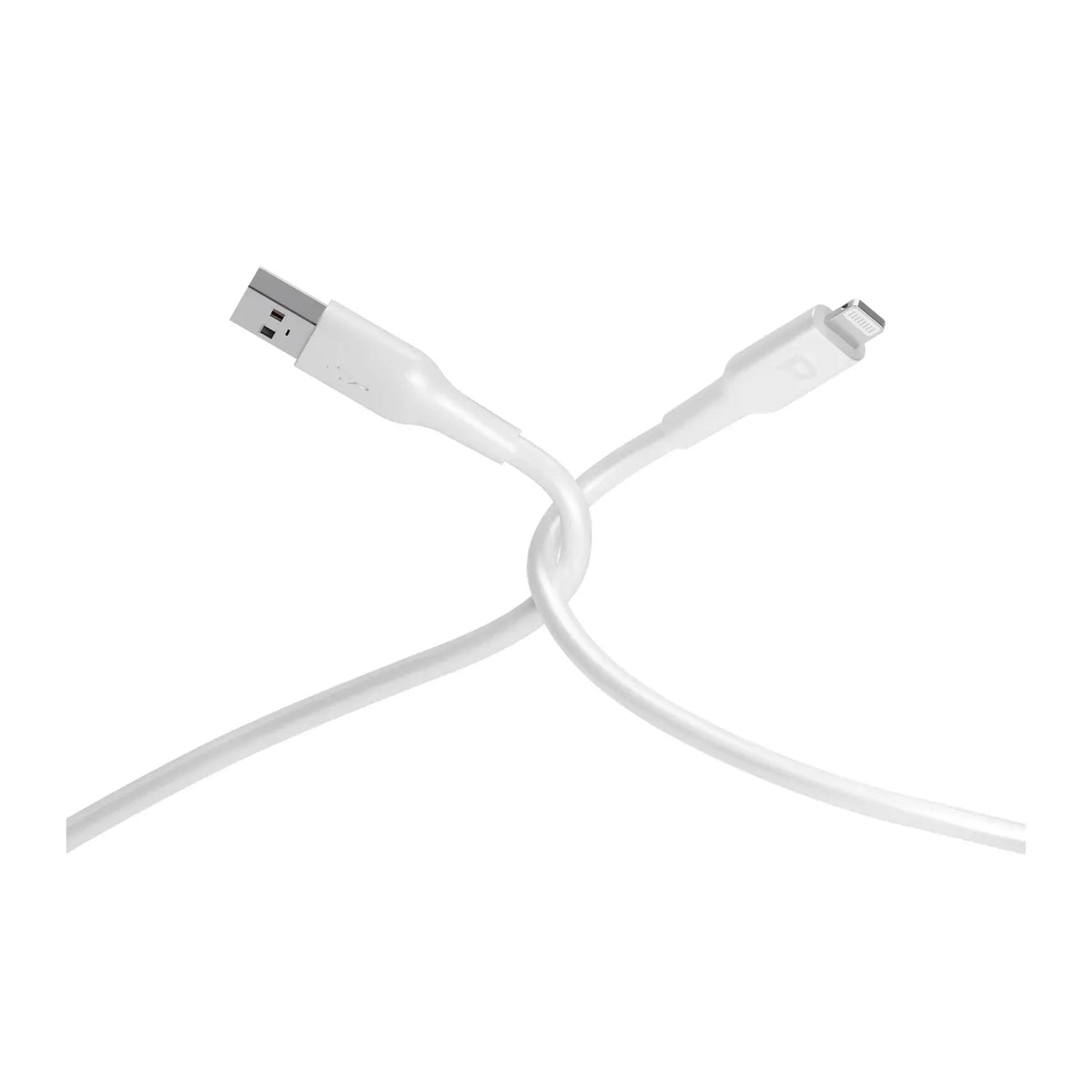 Powerology TPEUSB-A To Lightning Data Sync And Charge 1.2 m - White