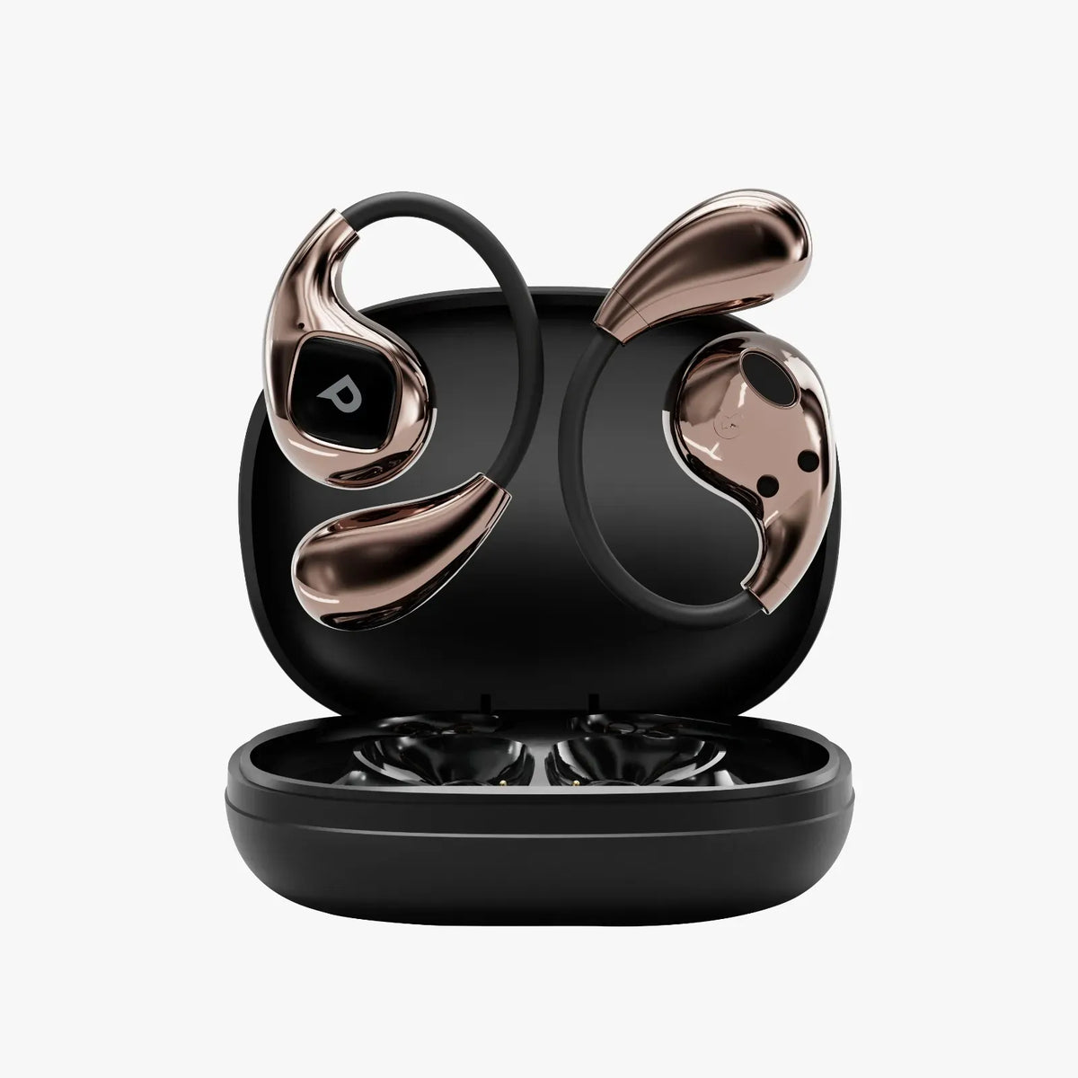 Powerology Nammos Open Ear Earbuds Matte Black – image 2