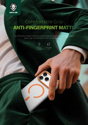 Green Lion Matte Mag Safe - Orange Titanium