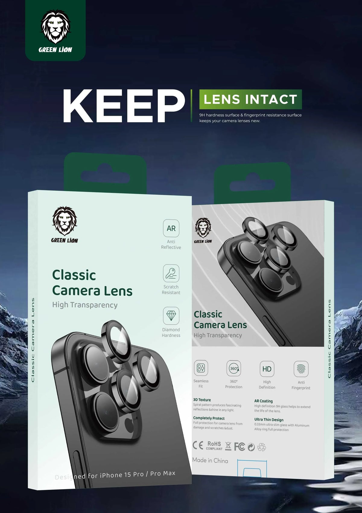 Green Lion Classic Camera Lens - Titanium – image 7