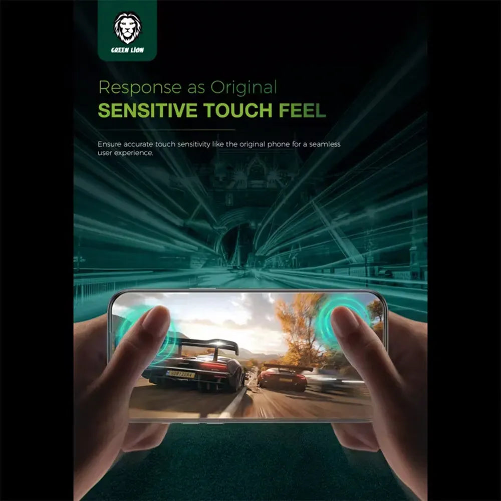 Green Lion 3 DSilicone Plus Screen Protector - Black Edge/Privacy – image 10