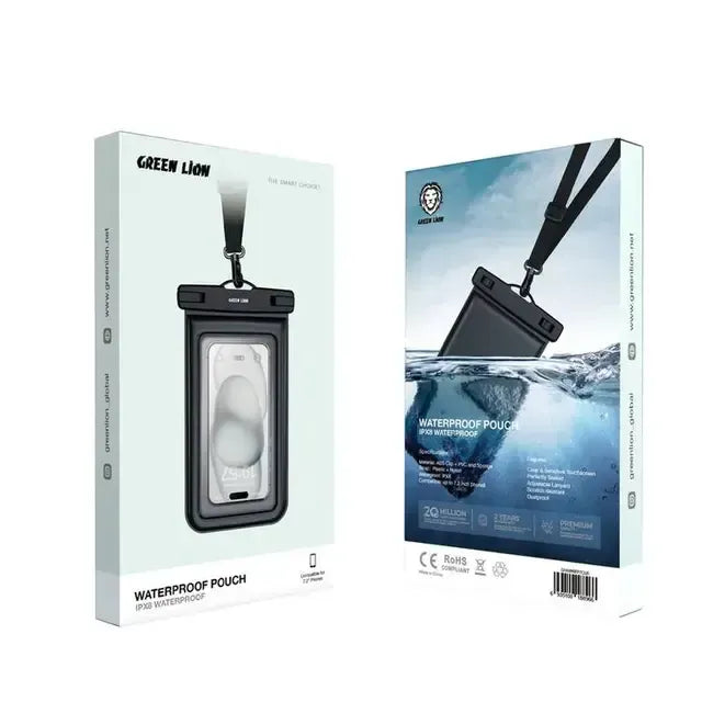 Green Lion Waterproof Pouch IPX 8 Waterproof - Clear – image 2