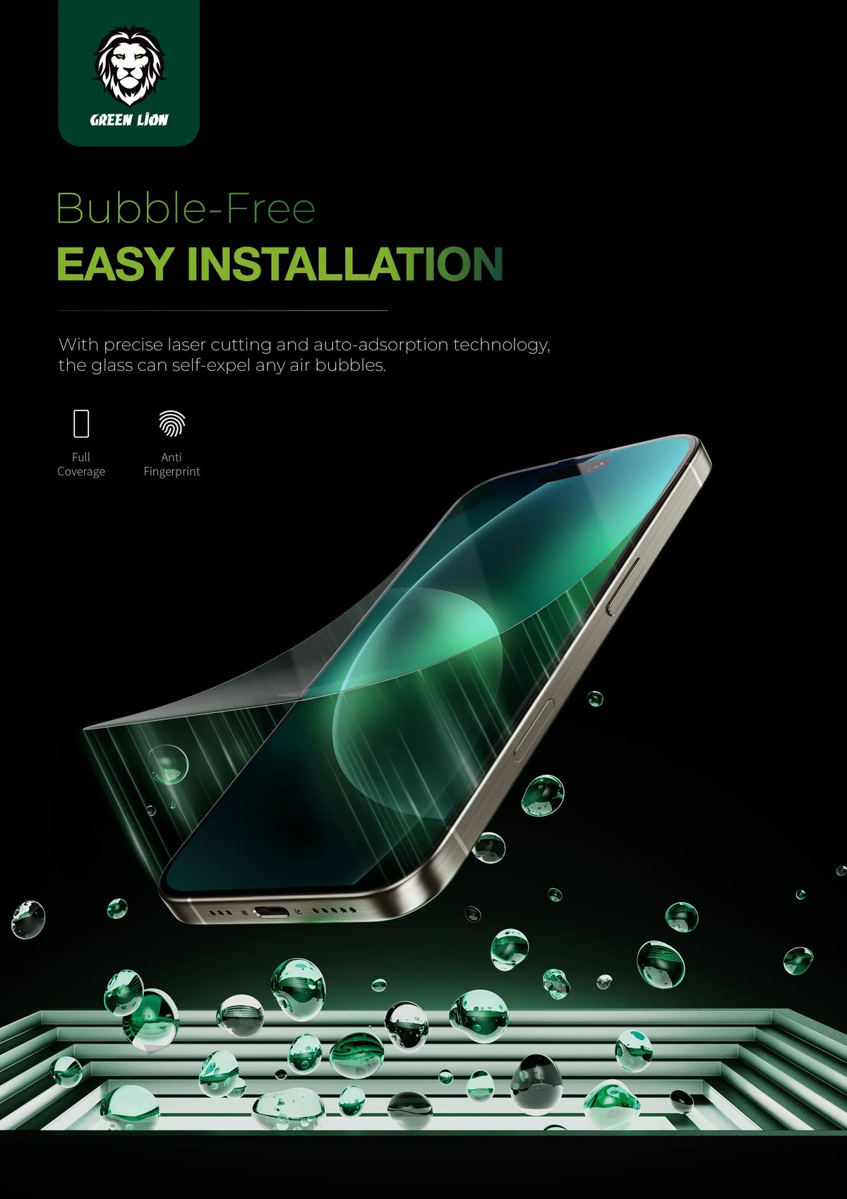 Green Lion 9 HSteve Matte AGGlass Protector - clear – image 10