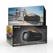 Green Lion Beam Pro Portable Speakerwith Microphone 120 W - Black