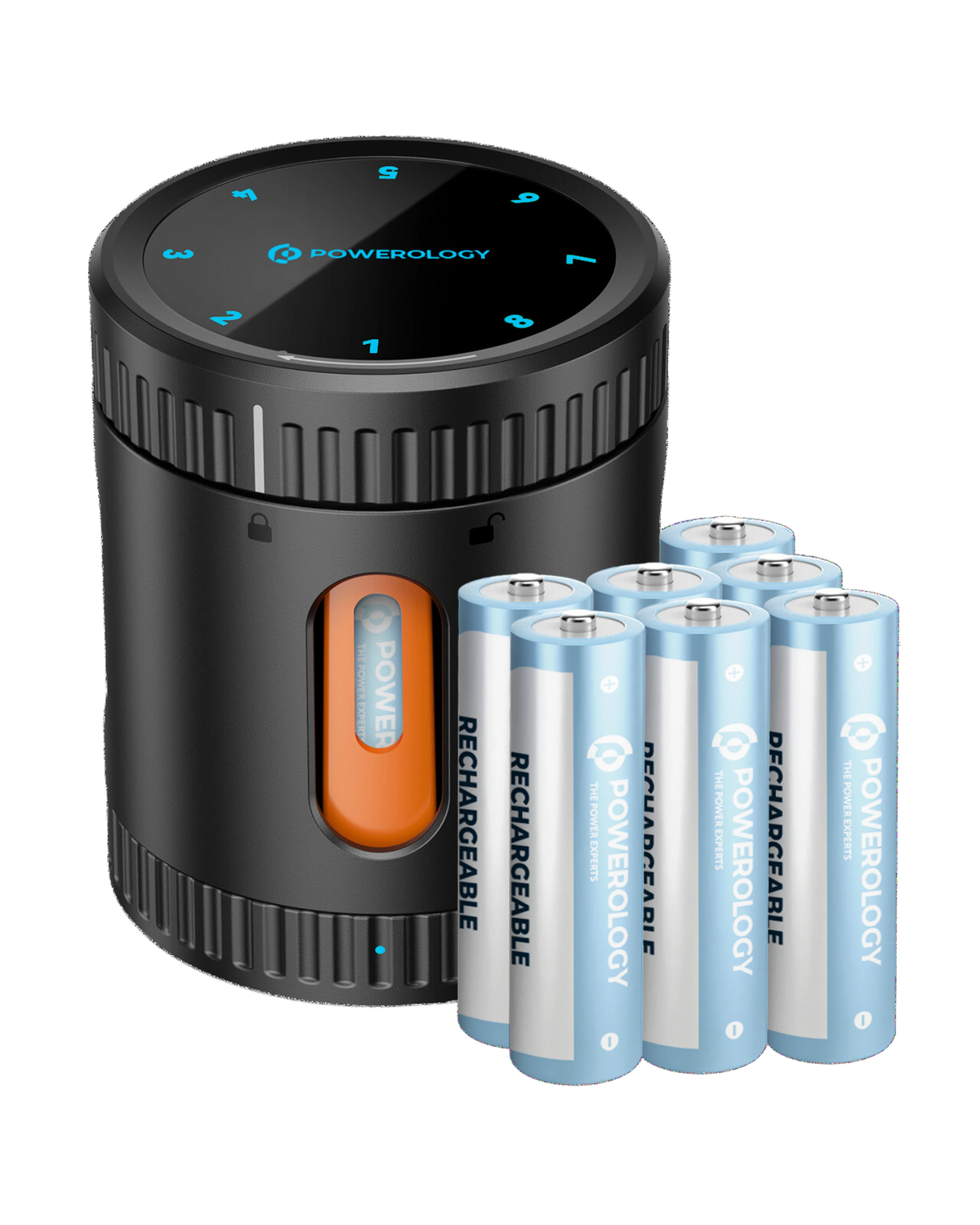 Powerology Neon Smart Battery Charging Case Black – image 4