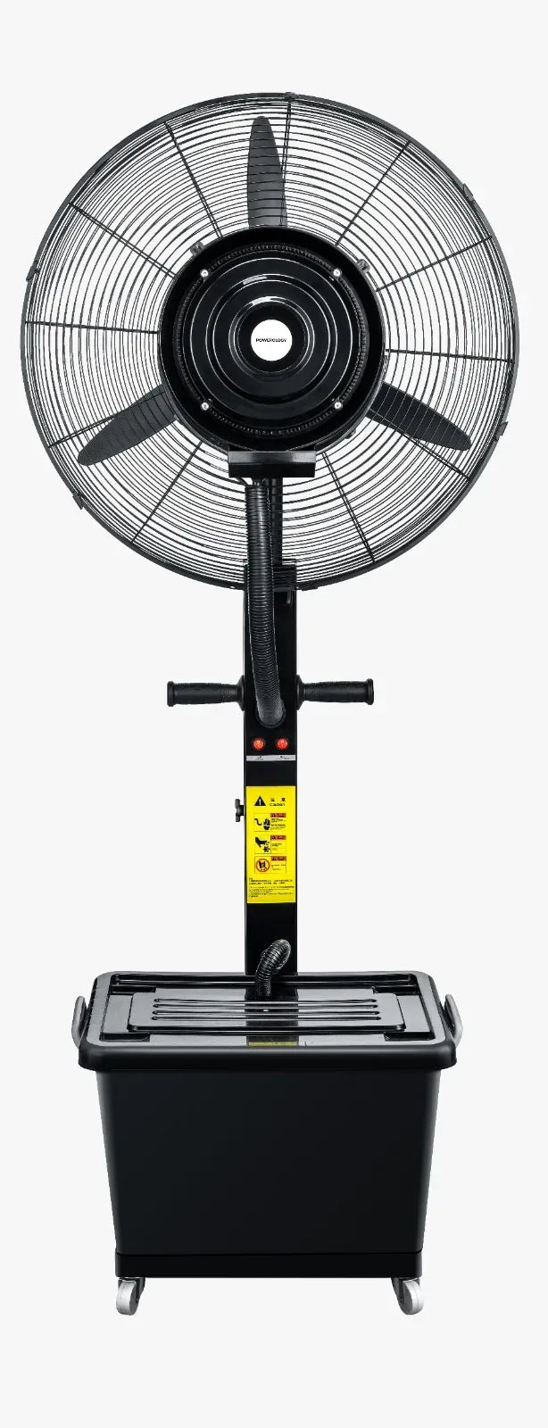 Powerology Industrial Fan Mist Spray Humidifier Black – image 8