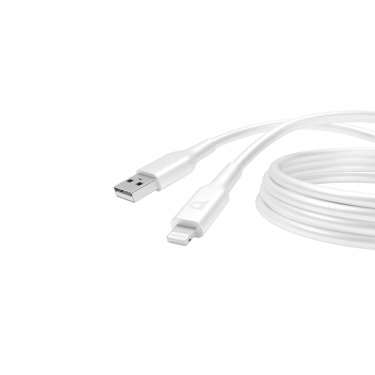 Powerology TPEUSB-A To Lightning Data&Fast Charge Cable - White – image 2
