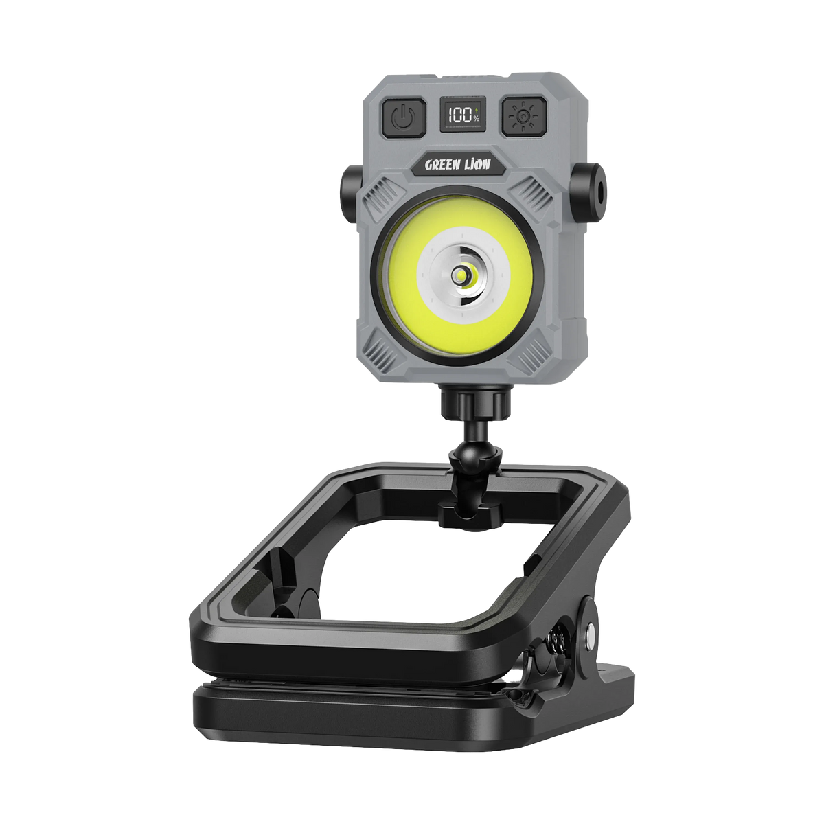 Green Lion Mini Clip LED Rechargeable Dual Color Light Black – image 15