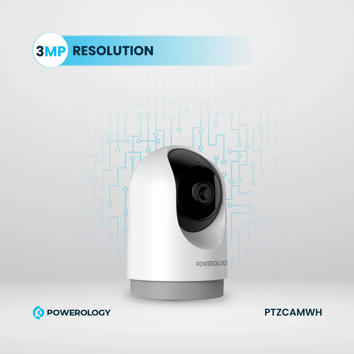 Powerology Indoor Ptz Smart Camera White – image 13