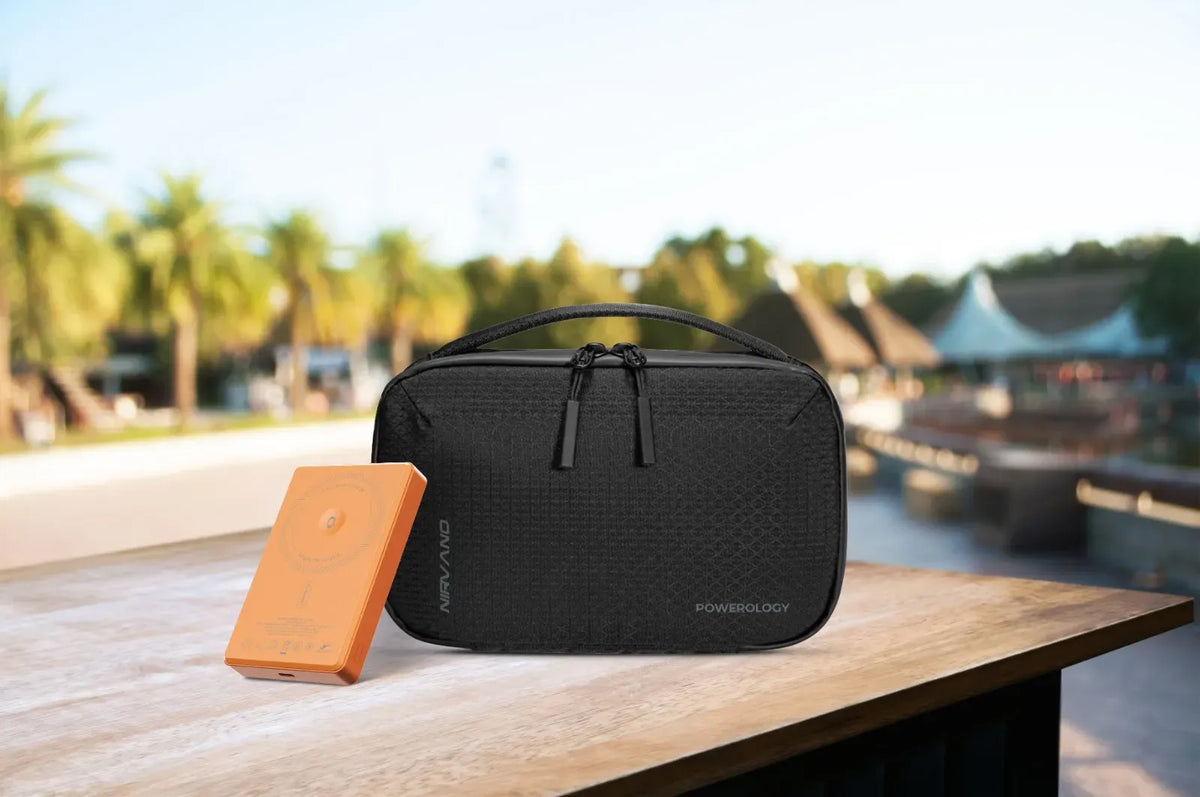 Powerology Nirvano 5 in 1 Power Travel Kit Black Orange – image 7