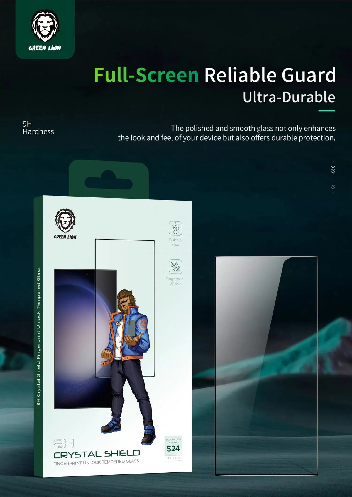 Green Lion 9 HShield Privacy Glass - Clear – image 6