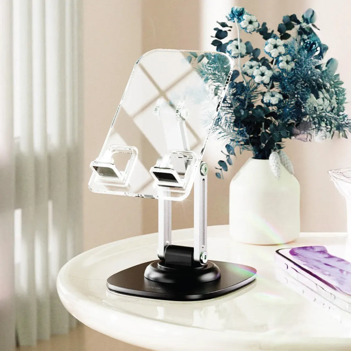 Green Lion M3 Transparent Phone Tablet Holder Black – image 4
