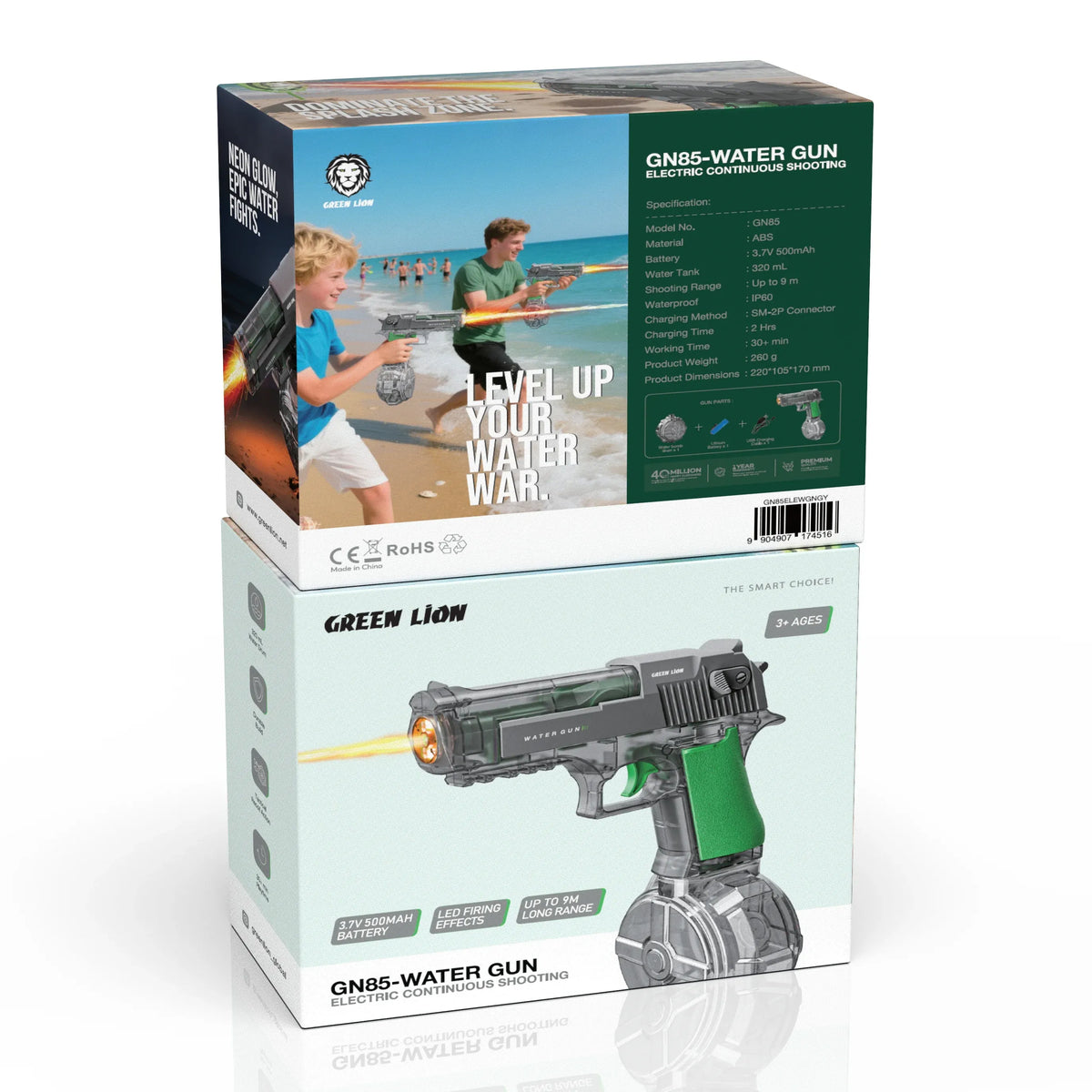 Green Lion GN 85-Electric Water Gun - Grey – image 4