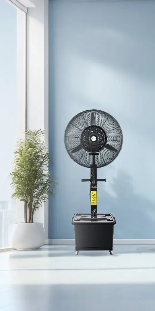 Powerology Industrial Fan Mist Spray Humidifier Black – image 6
