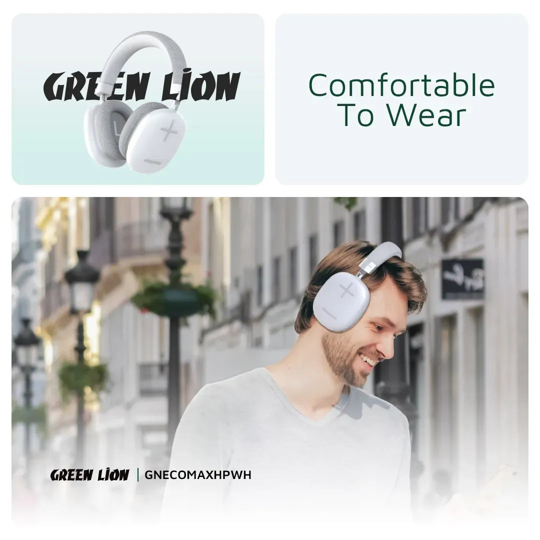Green Lion Echo Max Headphone - White – image 3
