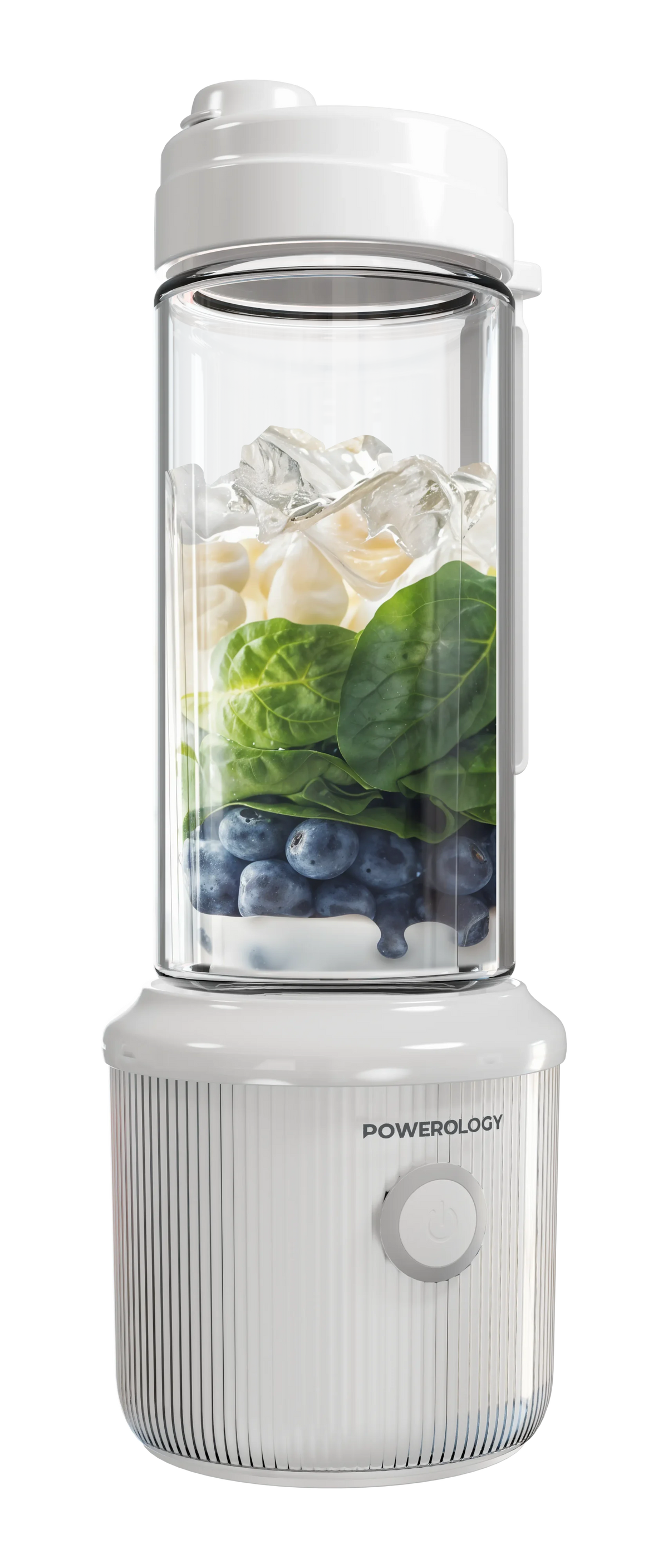 Powerology Press &Refresh Portable Blender - White – image 4