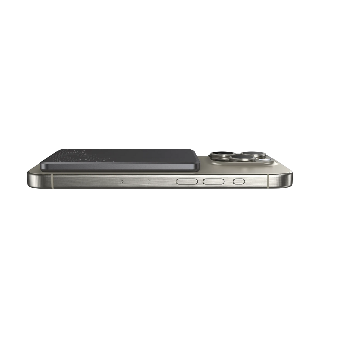 Powerology Ultra-Thin 5000 m Ah Mag Safe Power Bank - Grey