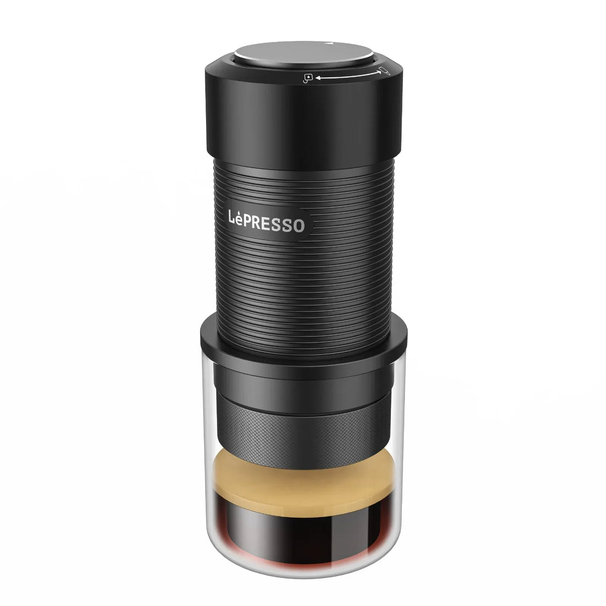 LePresso Hand Press Espresso Maker Black – image 8