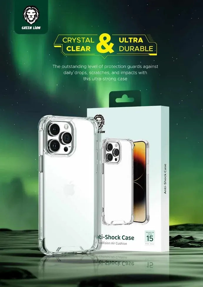 Green Lion Anti-Shock Case - Clear – image 11
