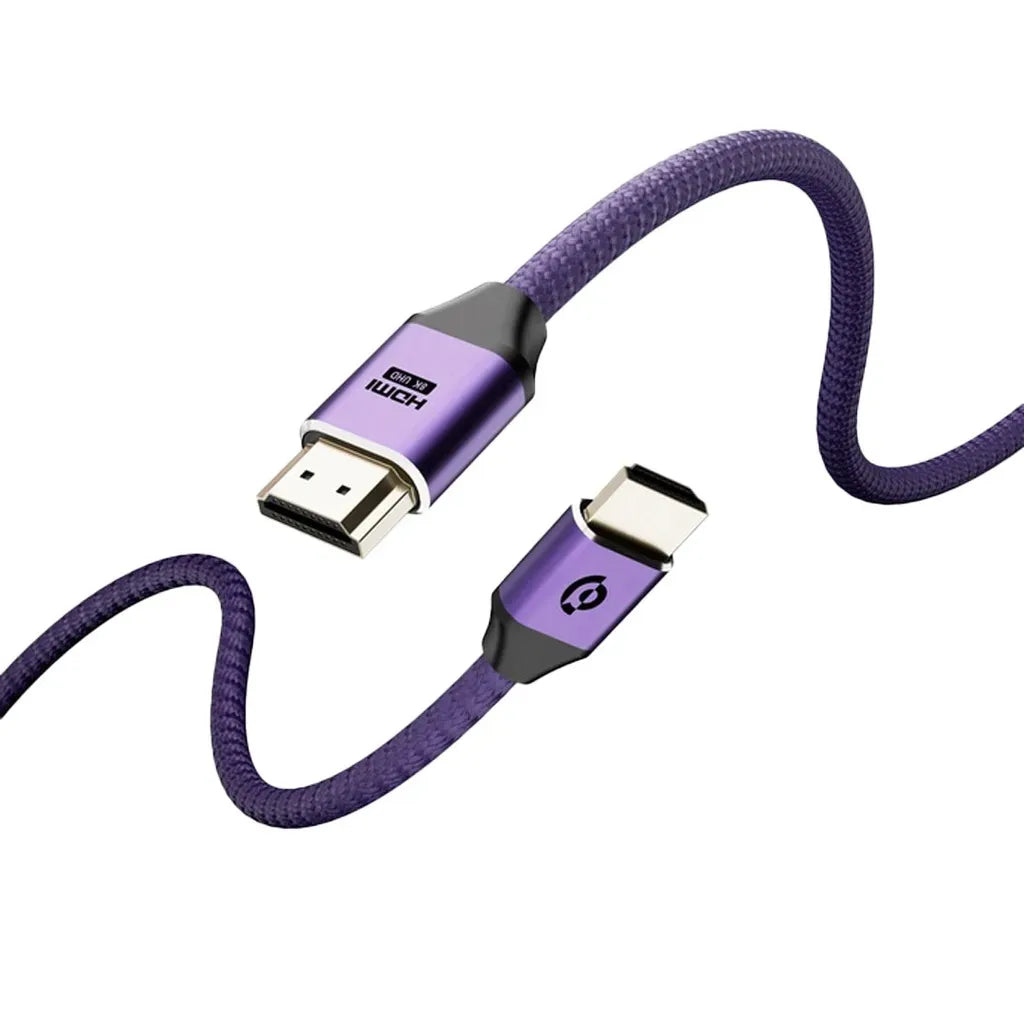 Powerology 8 KHDMI Braided Cable 2 M - Purple – image 8