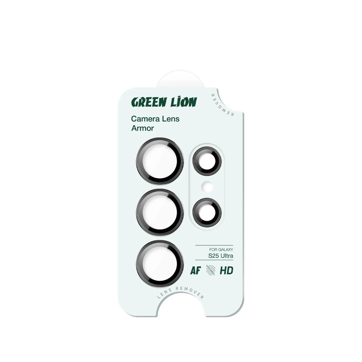 Green Lion Camera Lens Armor for S25 Ultra Black – image 11