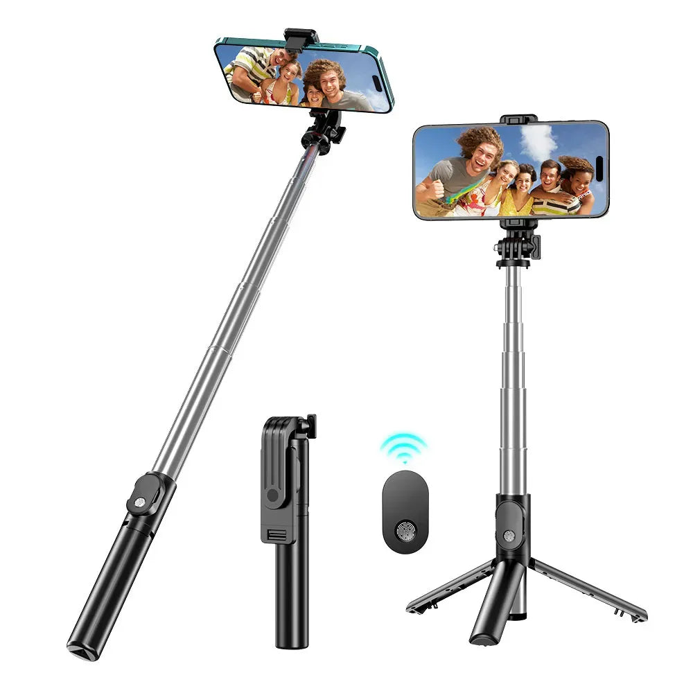 Green Lion Tripod Selfie Stick Black – image 4