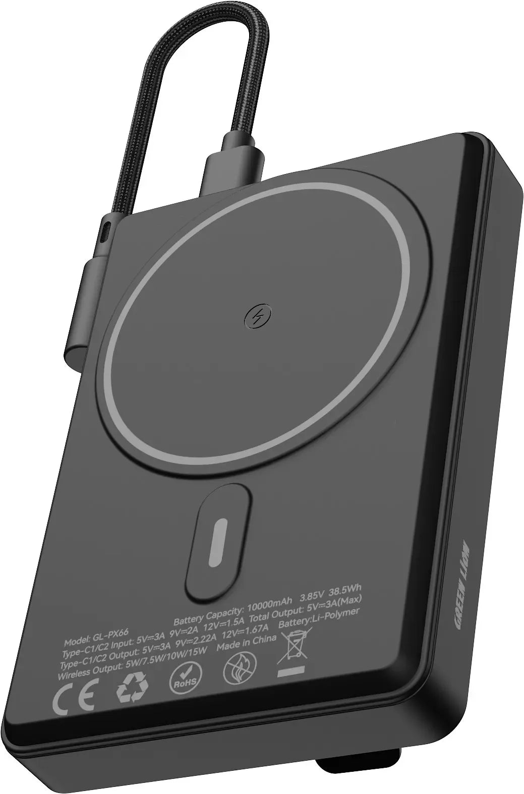Green Lion Vita Power Bank 10000 m Ah - Black – image 2