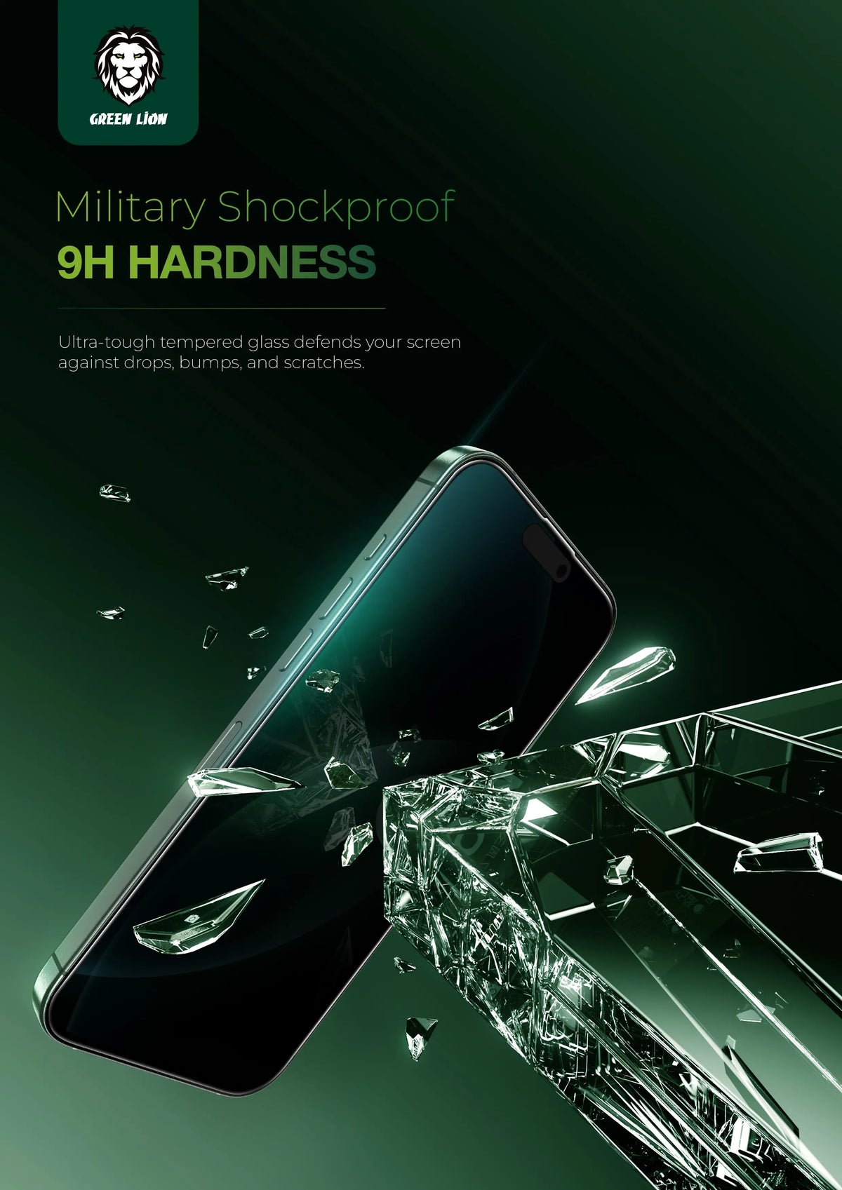 Green Lion 9 HSteve Privacy Screen Protector - Black Edge/Privacy – image 10