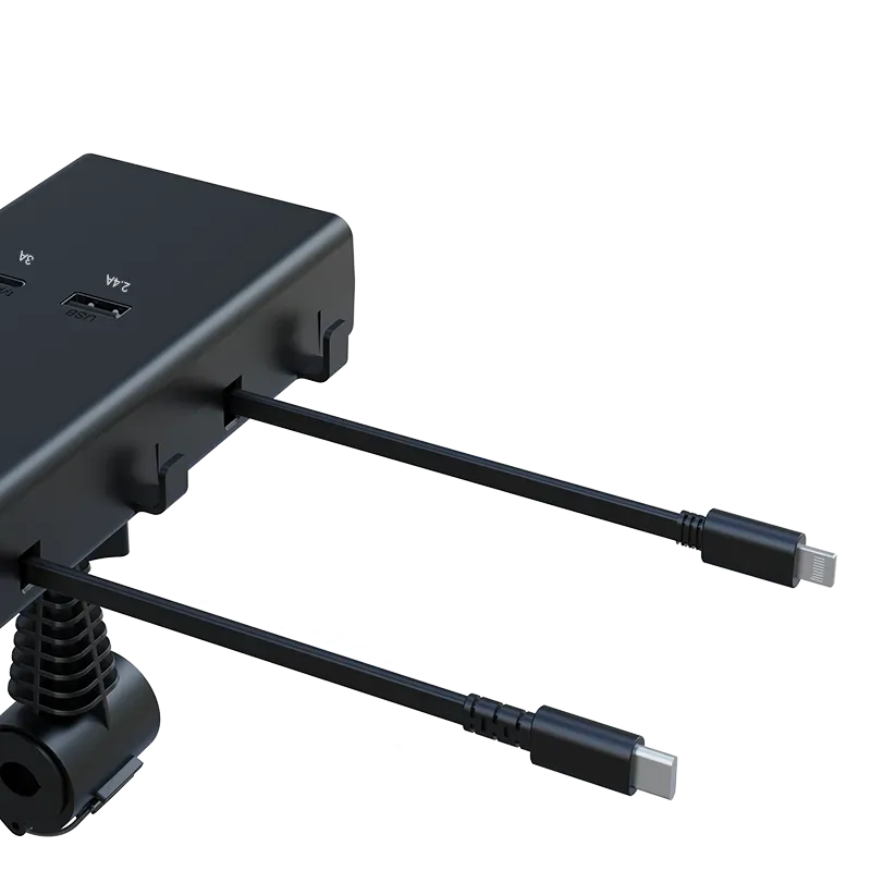 Green Lion Backseat Car Charger Black – image 9
