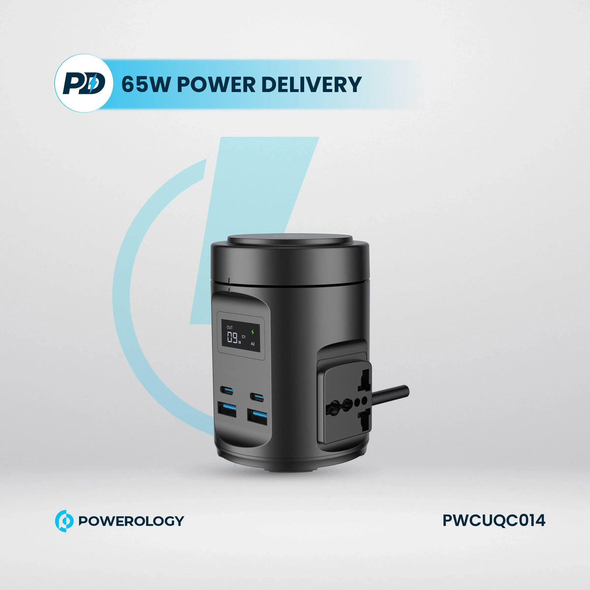Powerology MagSafe Power Hub USB C Power Delivery and USB A QC 3 0 – image 18