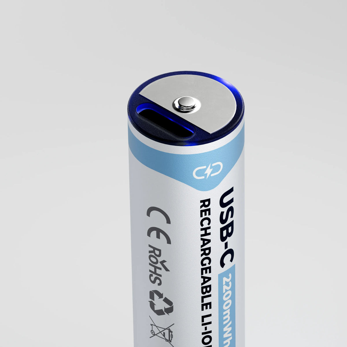 Powerology 1 5v Type C Rechargeable Lithium Ion Battery Aa Battery 2200mwh 4pcs Per Pack – image 8