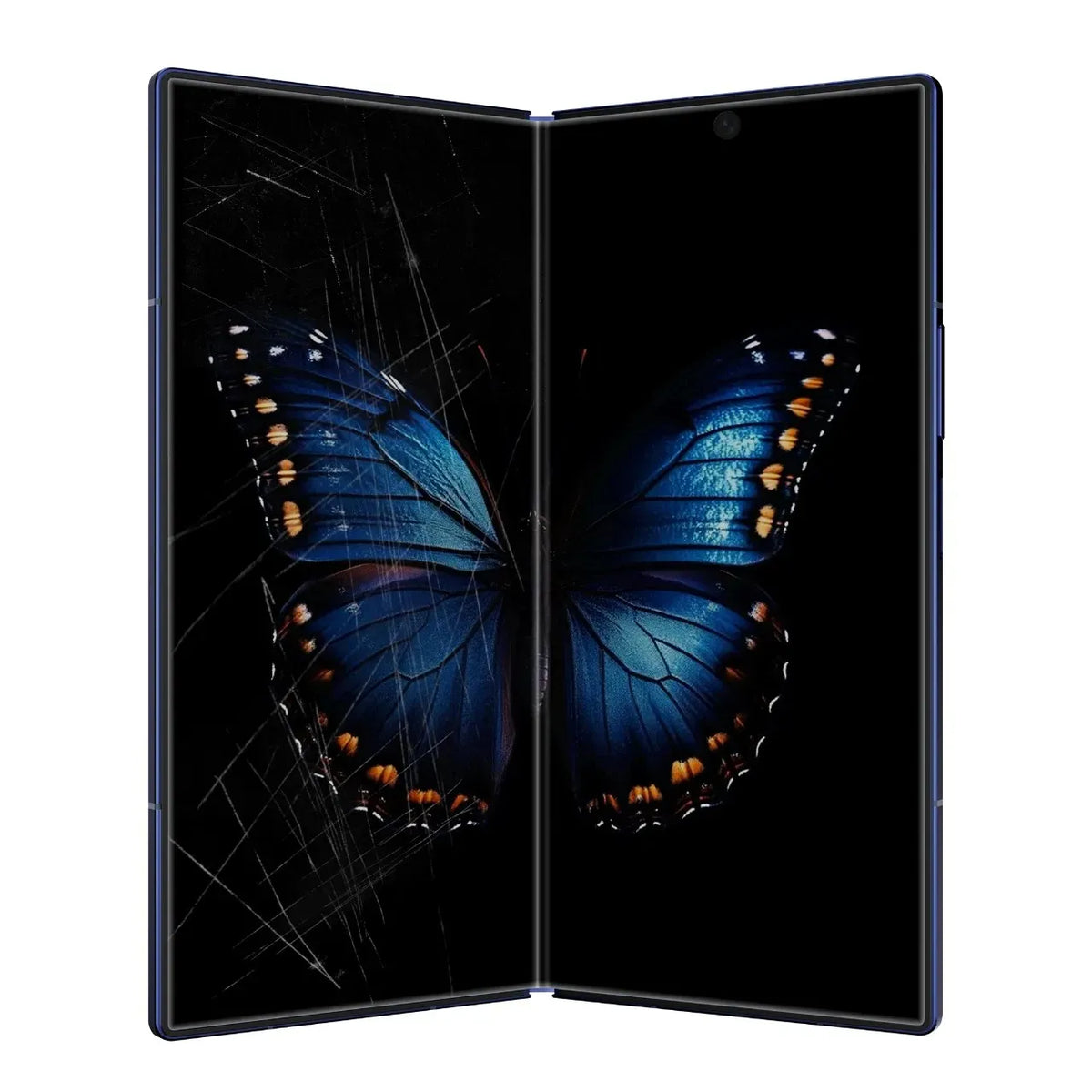 Green Lion Fold Protection Pack with Front Glass Inside Soft Film for Z Fold 7 Black – image 4