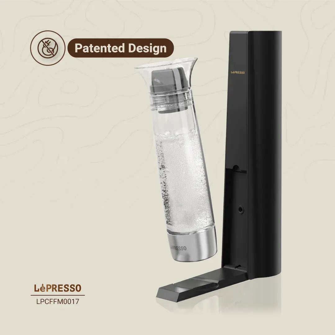 LePresso Carbonator Instant Sparkling Water 800ml Black – image 10