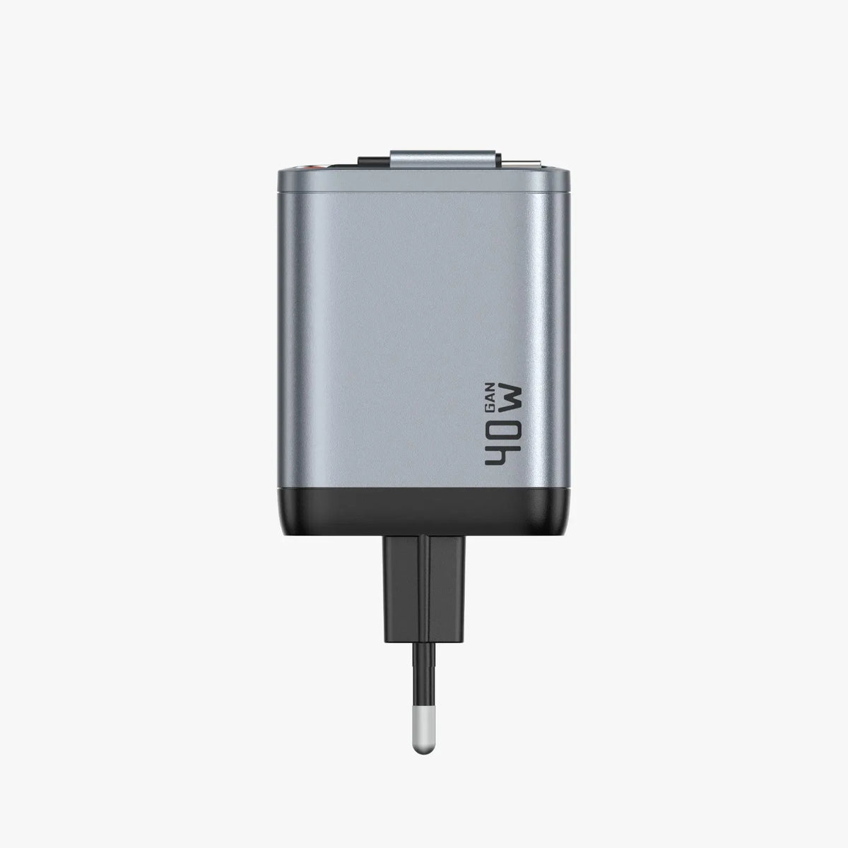 Green Lion Gan Premium Eu Plug Wall Charger 40w Gray – image 5