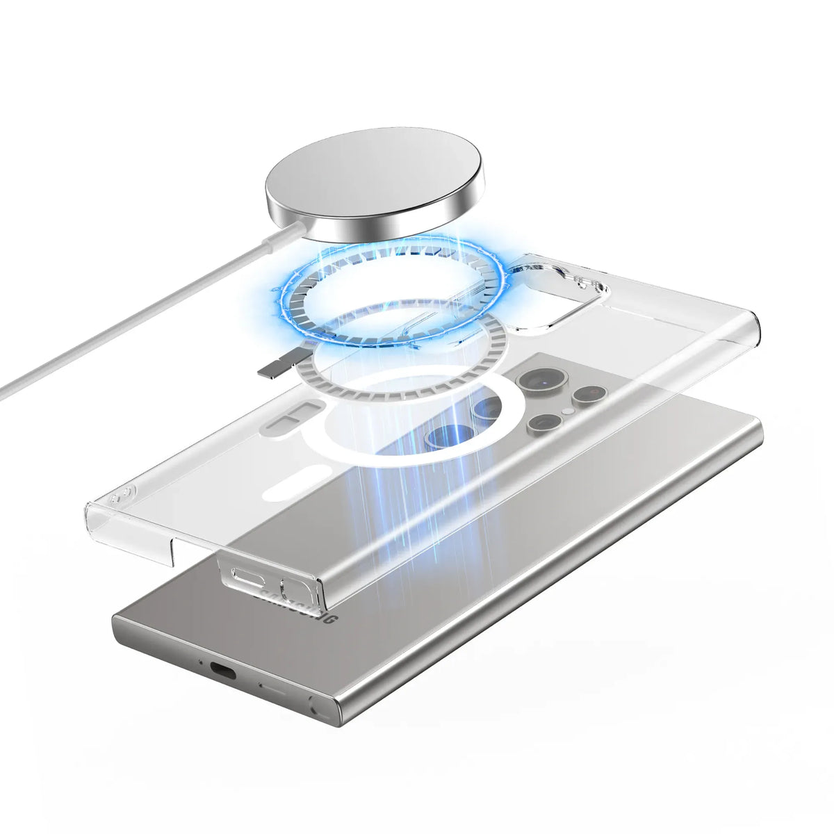 Green Lion MagSafe Delgado Case for S24 Ultra Clear – image 6