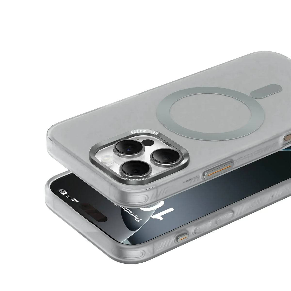 Green Lion Matte Mag Safe X Case - Gray – image 5
