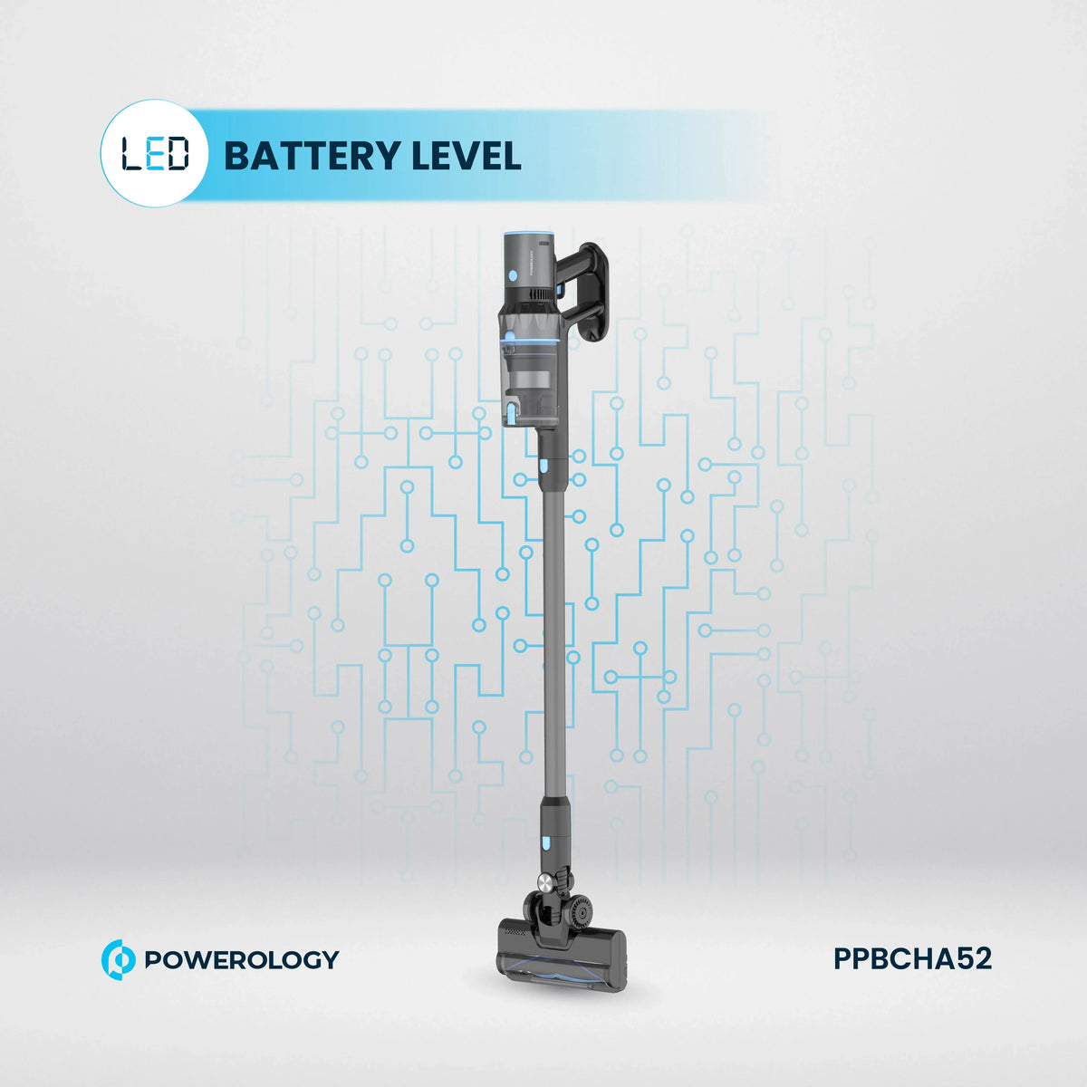 Powerology Cordless Stick Vacuum Black – image 8