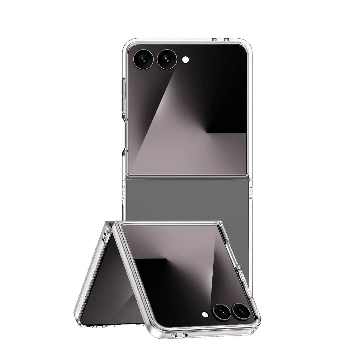 Green Lion Delgado Pc Case for Z Flip 7 Clear – image 5