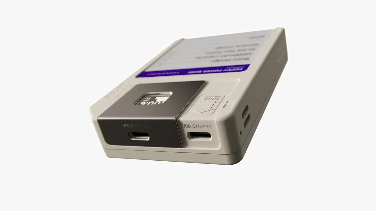 Powerology Floppydisk Retro 10000 m Ah Mag Safe Power Bank Batterie Externe Mag Safe 10000 m Ah - White – image 9