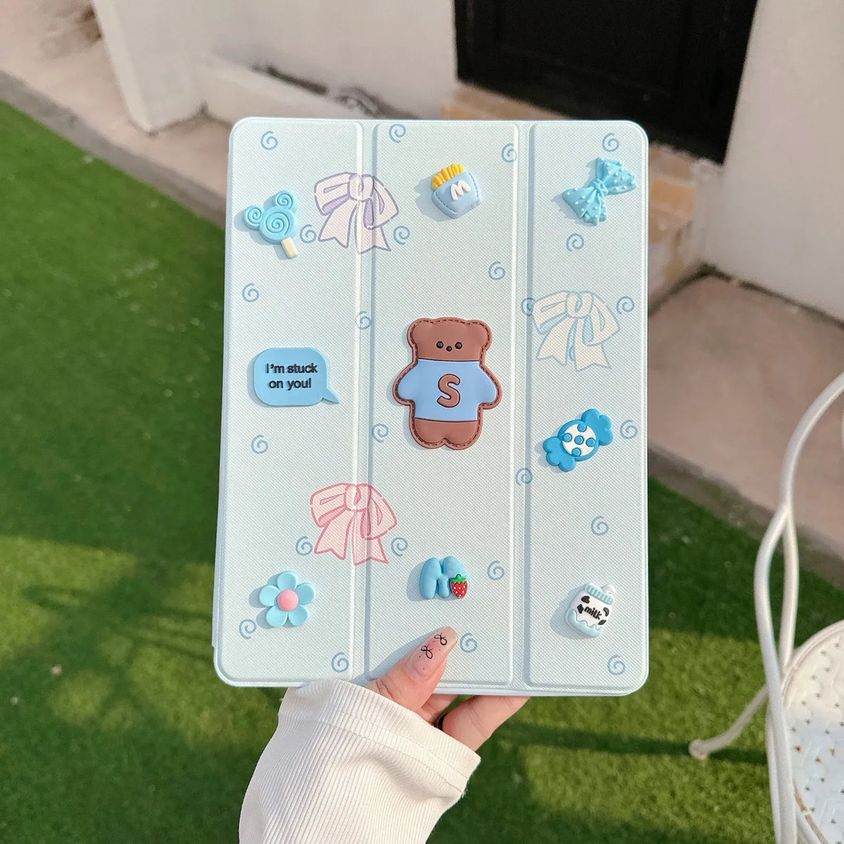 Green Lion GK-10 KIDS LEATHERCase - Blue – image 2